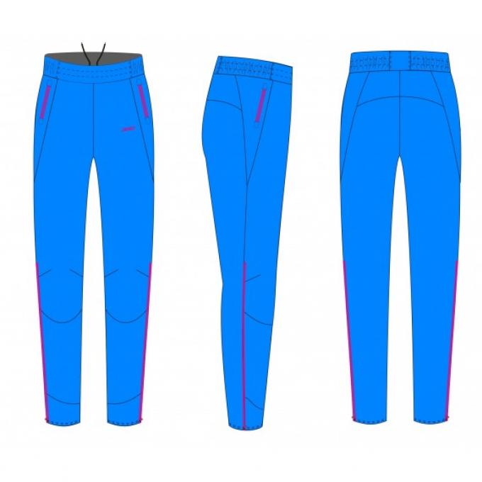 Běžecké kalhoty dámské KV+ Karina 20V121.1 blue 2020/21