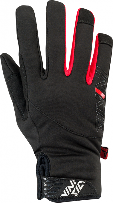 Běžecké rukavice Silvini Ortles WA1540 black-red 2020/21