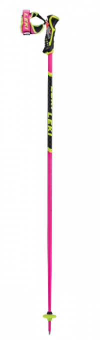  Lyžařské sjezdové hole Leki World cup racing TBS S 3D,neonpink/black/neonyellow 2020/21