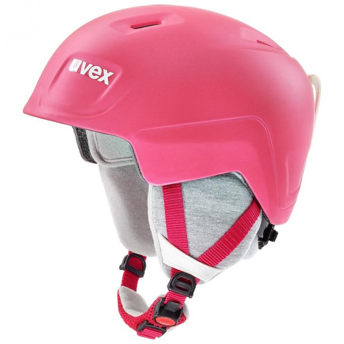 Dětská sjezdová helma Uvex Manic Pro Pink met 2020/21