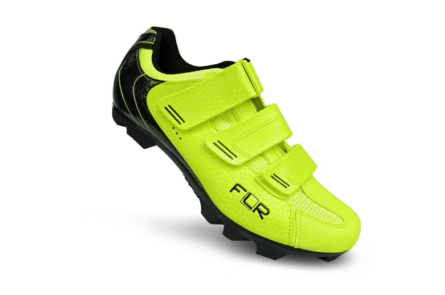 Tretry - boty na MTB kolo FLR F55 Neon yellow 2021