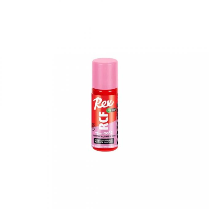 Vosk na lyže parafín Rex RCF liquid pink +5°C až -20°C