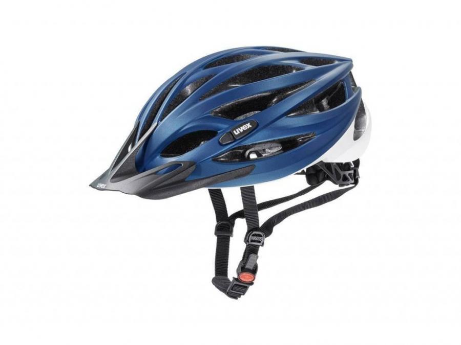 Cyklistická helma Uvex Oversize Blue / white mat 2021