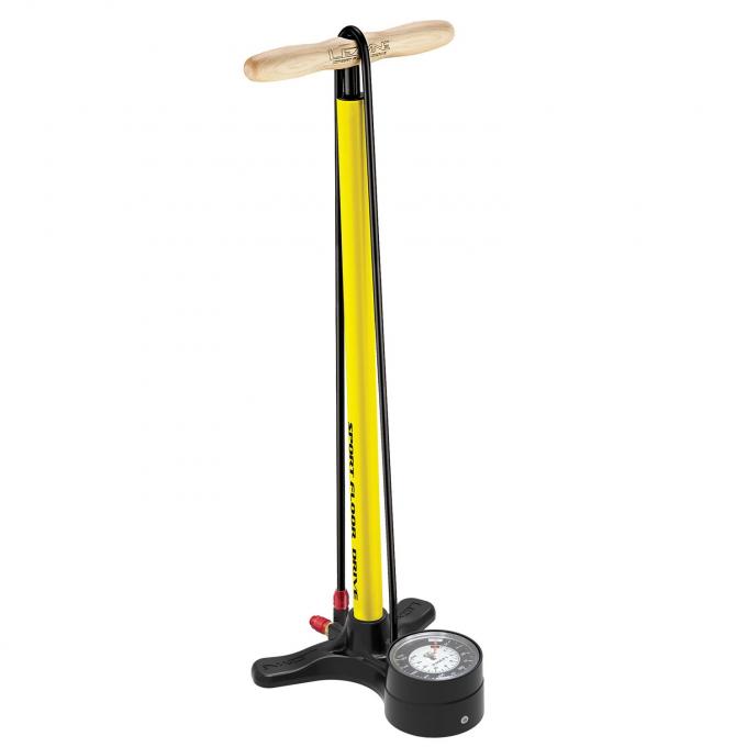 Pumpa Lezyne Sport floor drive 3.5 pure yellow