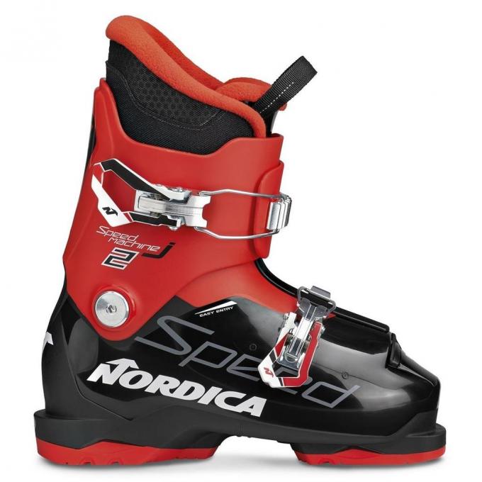 Dětské sjezdové boty Nordica Speedmachine J2 black/red 2021/22